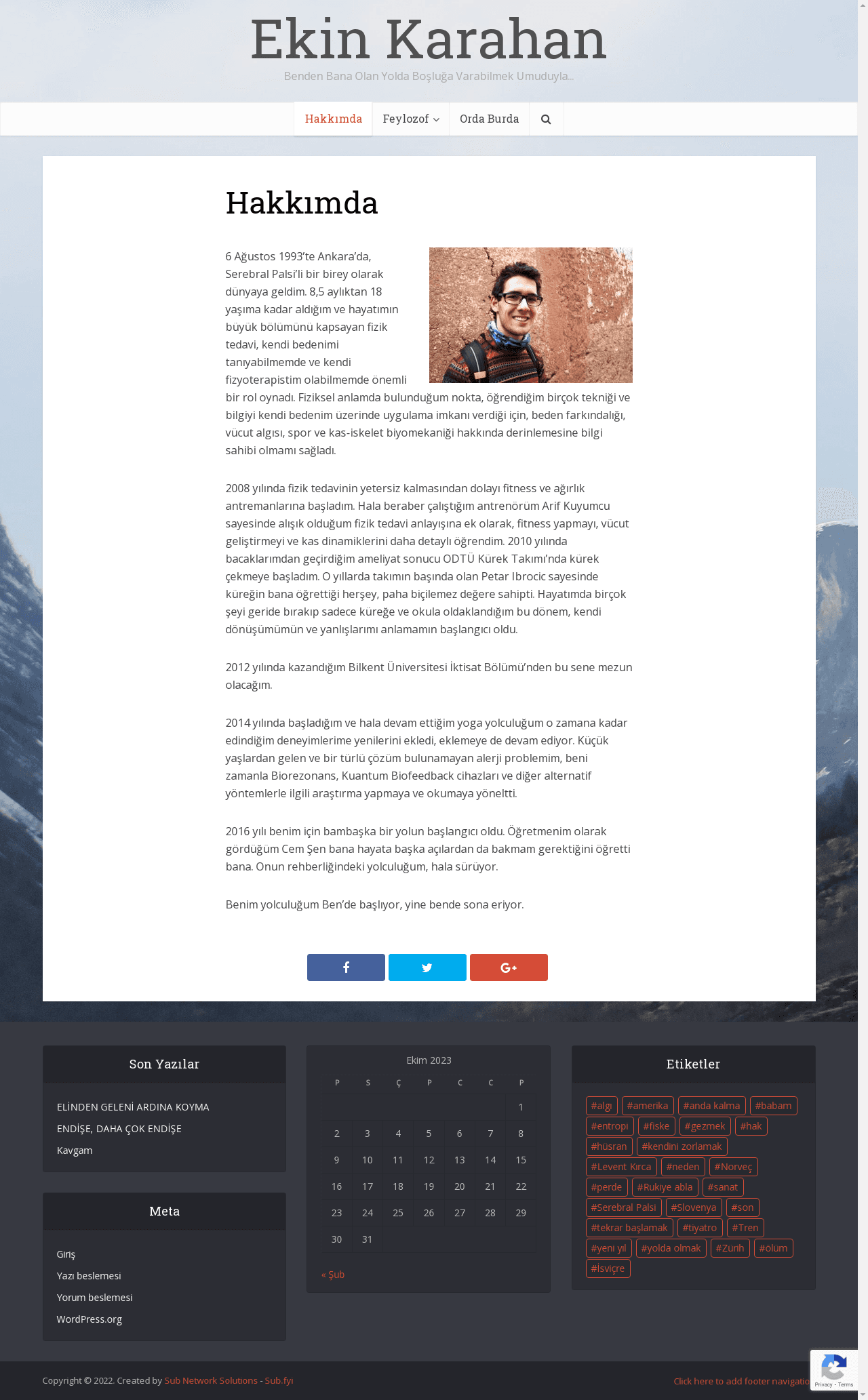 Ekin karahan website preview