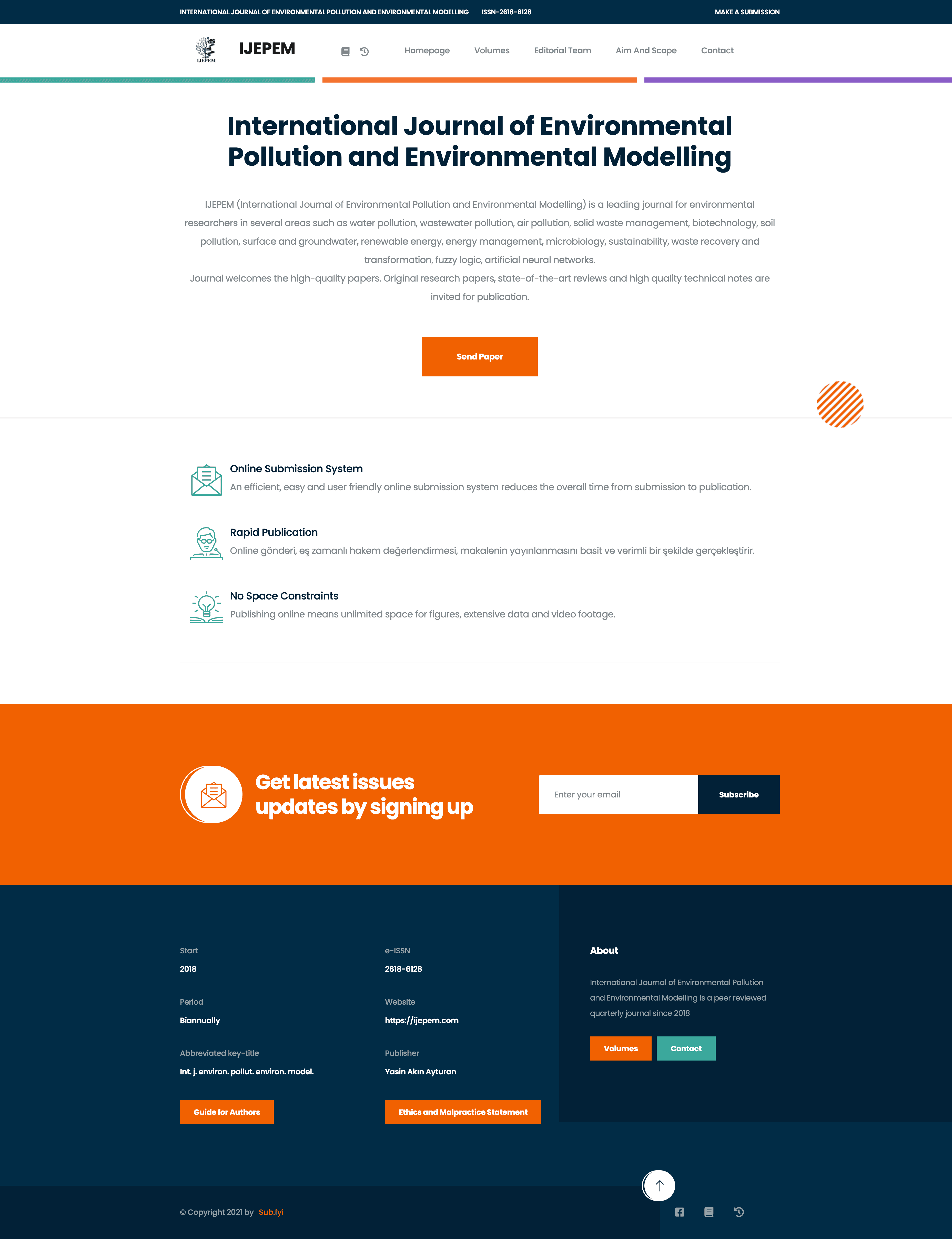 Ijepem website preview